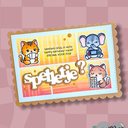 DaisCreaPlace Love, Loops & Lines Stencils CDSC-0047