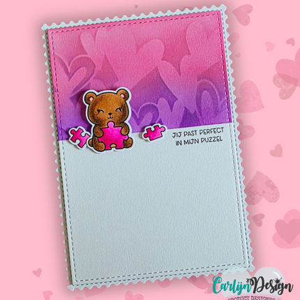 DaisCreaPlace Love, Loops & Lines Stencils CDSC-0047