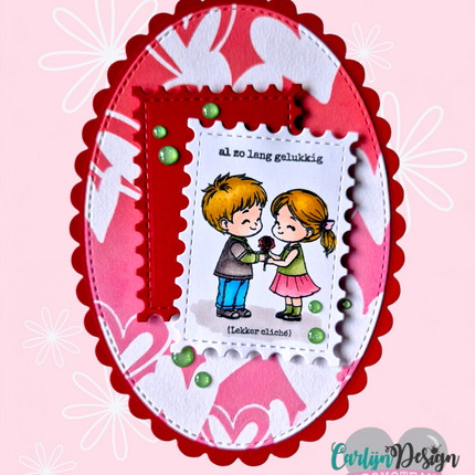 DaisCreaPlace Love, Loops & Lines Stencils CDSC-0047