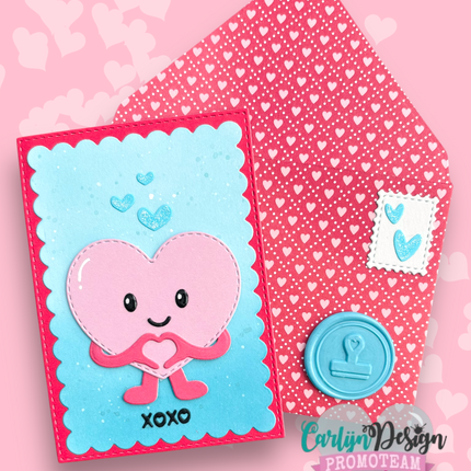 DaisCreaPlace Playful Hearts Snijmallen CDSN-0340