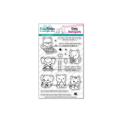 DaisCreaPlace Spelletjes pret Stempels CDST-0162