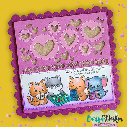 DaisCreaPlace Spelletjes pret Stempels CDST-0162