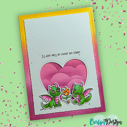 Gemaakt door Rowena Draakjes bijpassende Snijmallen CDSN-0341