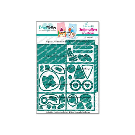 Ilona Maakt Celebration Carton Snijmallen CDSN-0336