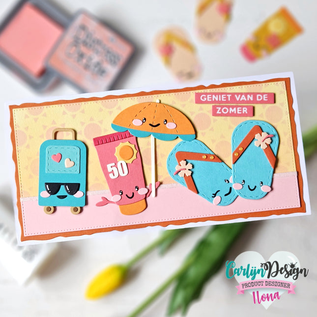 Ilona Maakt Flip Flop Friends Snijmallen CDSN-0313