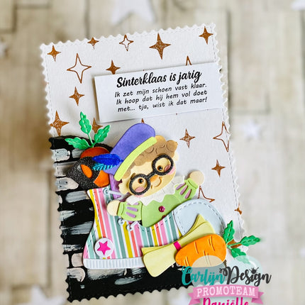 Ilona Maakt Sint's Schoenen Snijmallen CDSN-0335