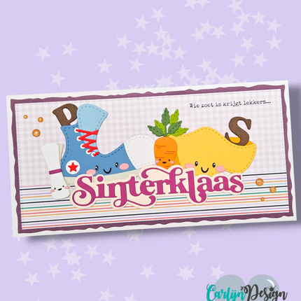 Ilona Maakt Sint's Schoenen Snijmallen CDSN-0335