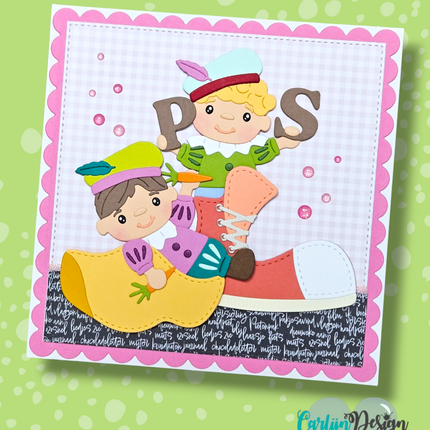 Ilona Maakt Sint's Schoenen Snijmallen CDSN-0335