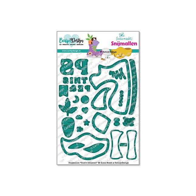 Ilona Maakt Sint's Schoenen Snijmallen CDSN-0335