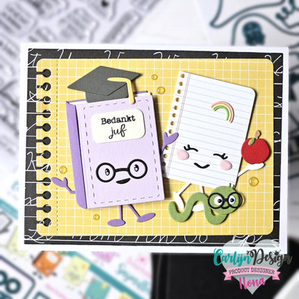 Ilona Maakt Snijmallen Book Buddies CDSN-0290