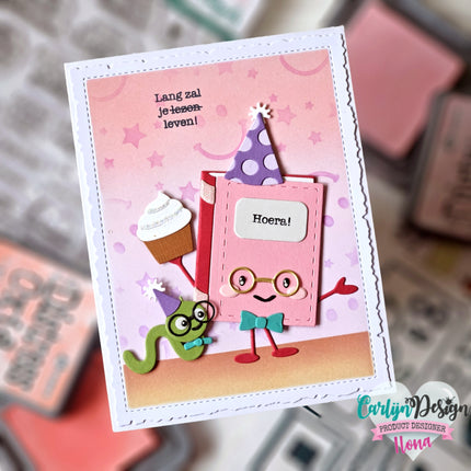 Ilona Maakt Snijmallen Book Buddies CDSN-0290