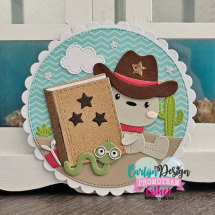 Ilona Maakt Snijmallen Book Buddies CDSN-0290