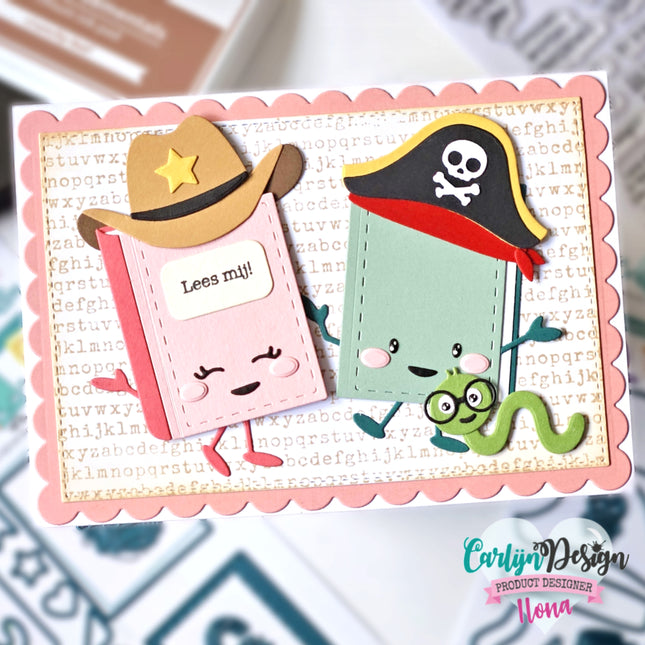 Ilona Maakt Snijmallen Book Buddies CDSN-0290