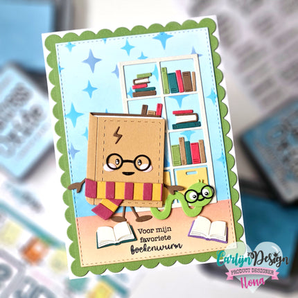 Ilona Maakt Snijmallen Book Buddies CDSN-0290