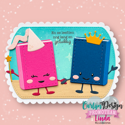 Ilona Maakt Snijmallen Book Buddies CDSN-0290