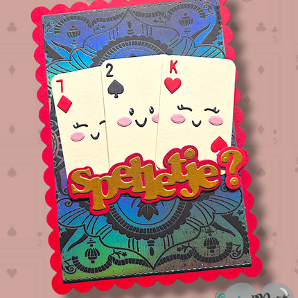 Ilona Maakt Spelletjes woorden Snijmallen CDSN-0344