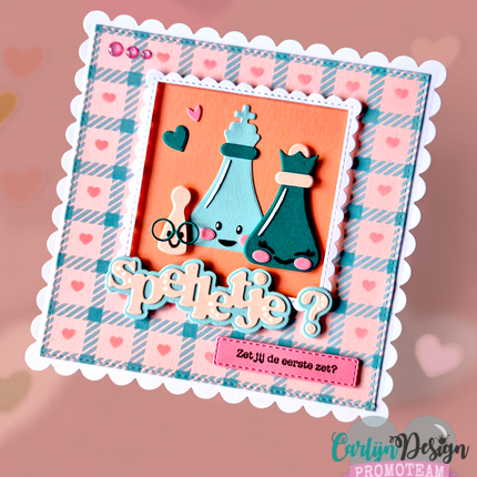 Ilona Maakt Spelletjes woorden Snijmallen CDSN-0344