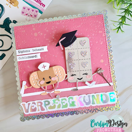 Ilona Maakt Stempels Goofy Graduates CDST-0142