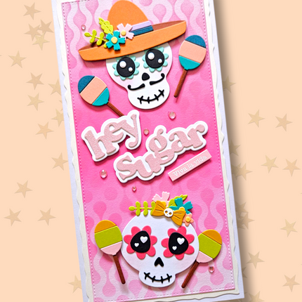 Ilona Maakt Sugar Skulls Snijmallen CDSN-0327