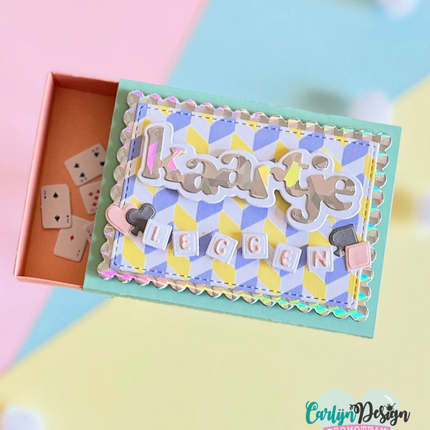 Jocelijne Design ABC with me Snijmallen + stempels CDJD-0071