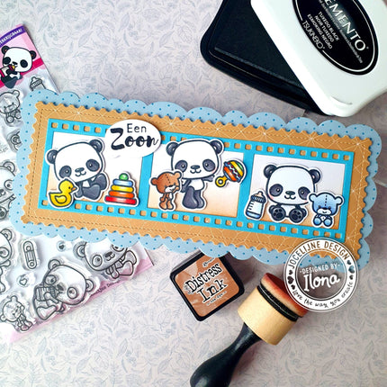 Jocelijne Design Baby Panda stempels CDJD-0024
