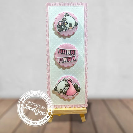 Jocelijne Design Baby Panda stempels CDJD-0024