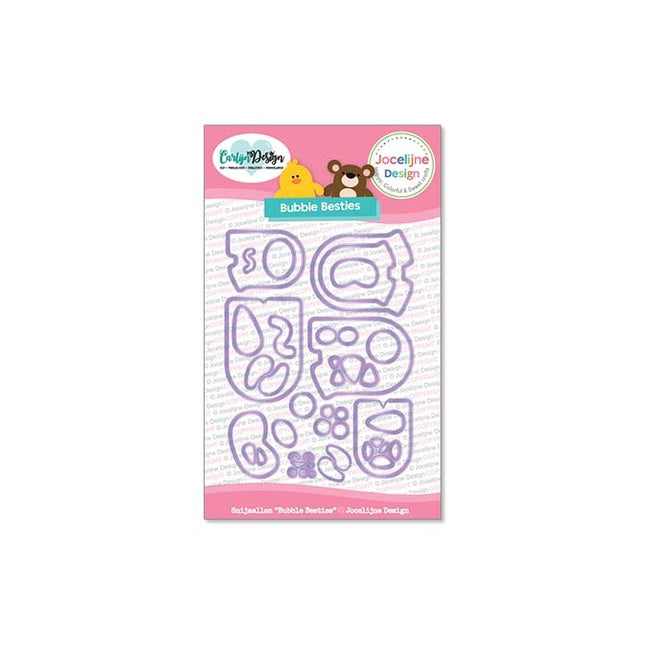 Jocelijne Design Bubble Besties snijmallen - Jocelijne Design CDJD-0044