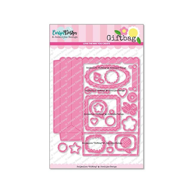 Jocelijne Design Giftbag snijmallen CDJD-0032