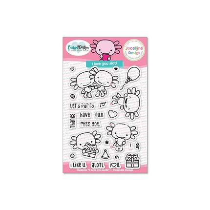 Jocelijne Design I Love You Alotl Stempels CDJD-0069