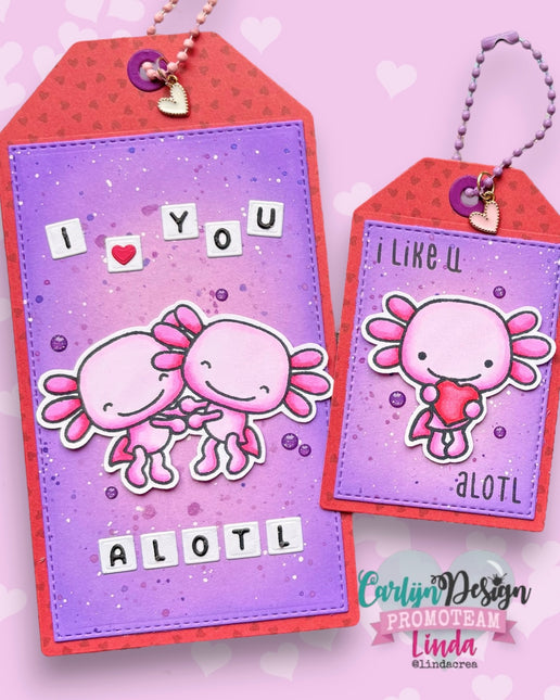 Jocelijne Design I Love You Alotl Stempels CDJD-0069