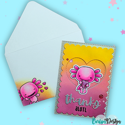 Jocelijne Design I Love You Alotl Stempels CDJD-0069