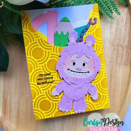 Jocelijne Design Mochi the Yeti Snijmallen CDJD-0061