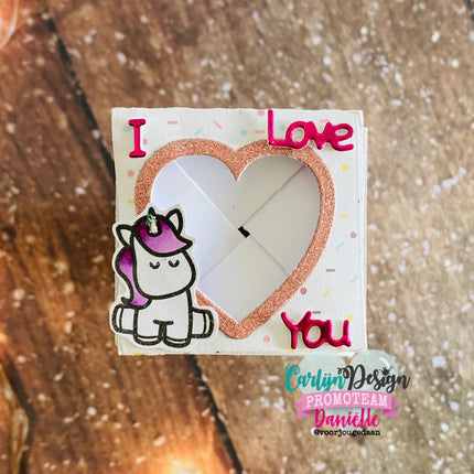 Jocelijne Design Peek-a-box add-on Snijmallen CDJD-0072