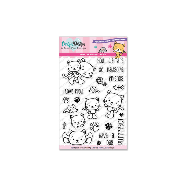 Jocelijne Design Penny Kitty Cat stempels CDJD-0014