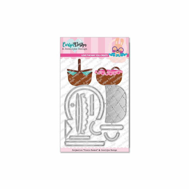 Jocelijne Design Picnic basket snijmallen CDJD-0008