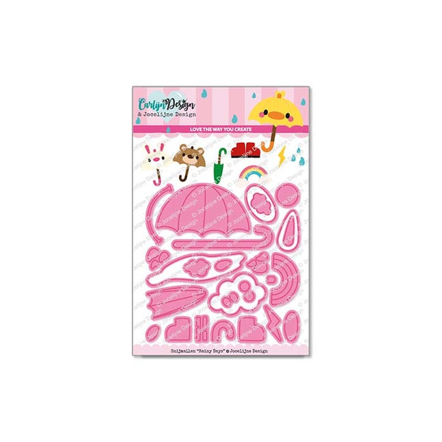 Jocelijne Design Rainy Days snijmallen CDJD-0036