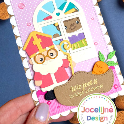 Jocelijne Design Sinterklaasje Snijmallen CDJD-0065