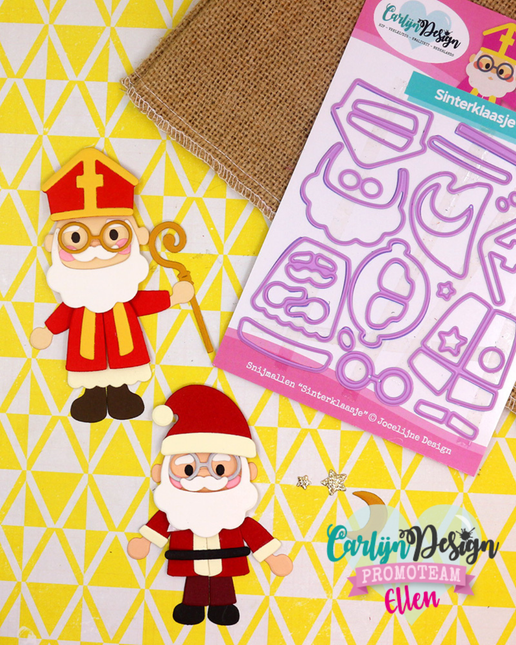 Jocelijne Design Sinterklaasje Snijmallen CDJD-0065