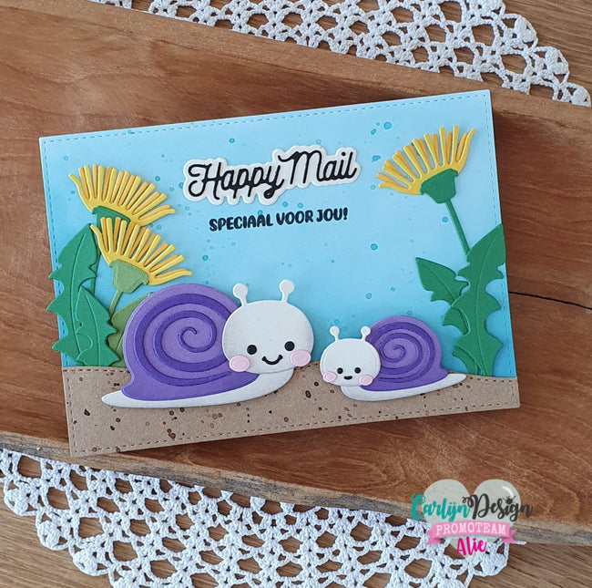 Jocelijne Design Snail Jazz snijmallen CDJD-0028