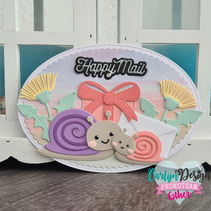 Jocelijne Design Snail Jazz snijmallen CDJD-0028