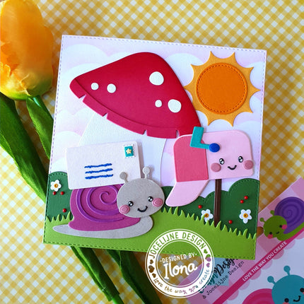 Jocelijne Design Snail Jazz snijmallen CDJD-0028