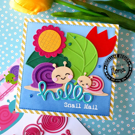 Jocelijne Design Snail Jazz snijmallen CDJD-0028