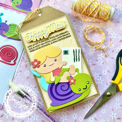 Jocelijne Design Snail Jazz snijmallen CDJD-0028