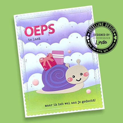 Jocelijne Design Snail Jazz snijmallen CDJD-0028