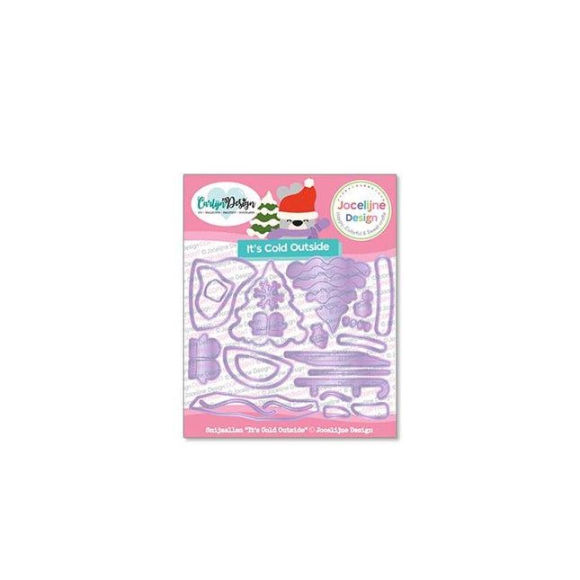 Jocelijne Design Snijmallen It's cold outside CDJD-0051