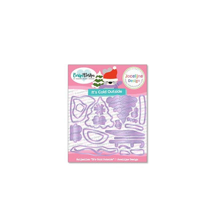 Jocelijne Design Snijmallen It's cold outside CDJD-0051