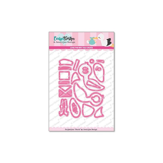 Jocelijne Design Stork snijmallen CDJD-0038