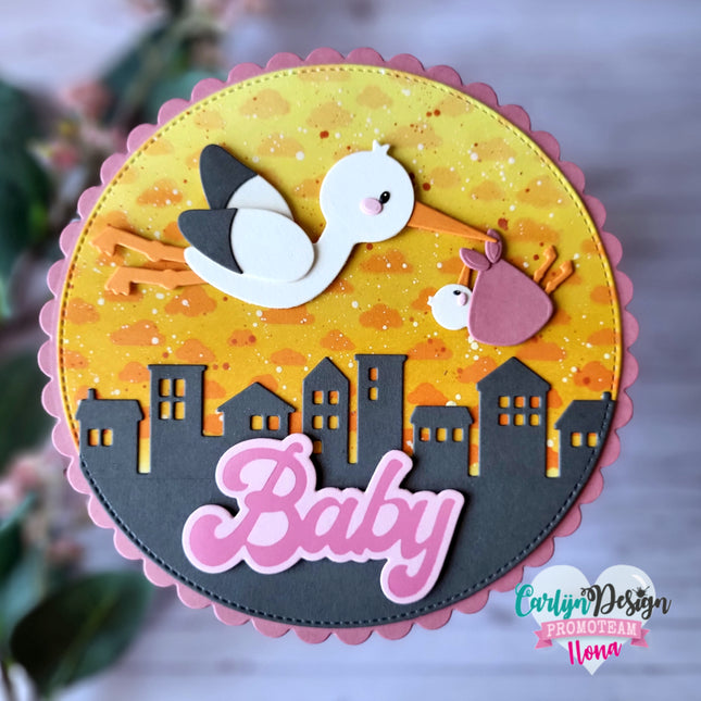 Jocelijne Design Stork snijmallen CDJD-0038
